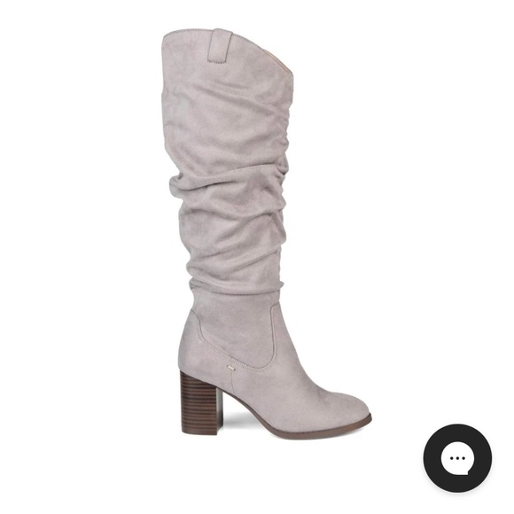 Suede Aneil boot from Journee slouchy design - Picture 2 of 7